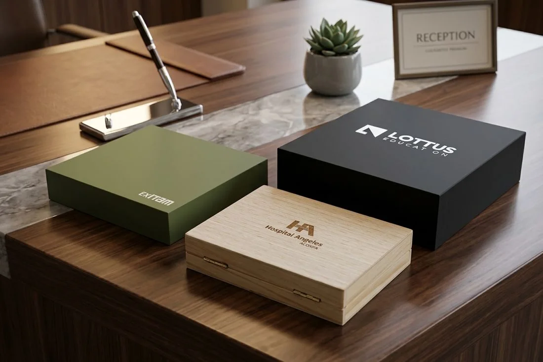 Cajas personalizadas con logotipo